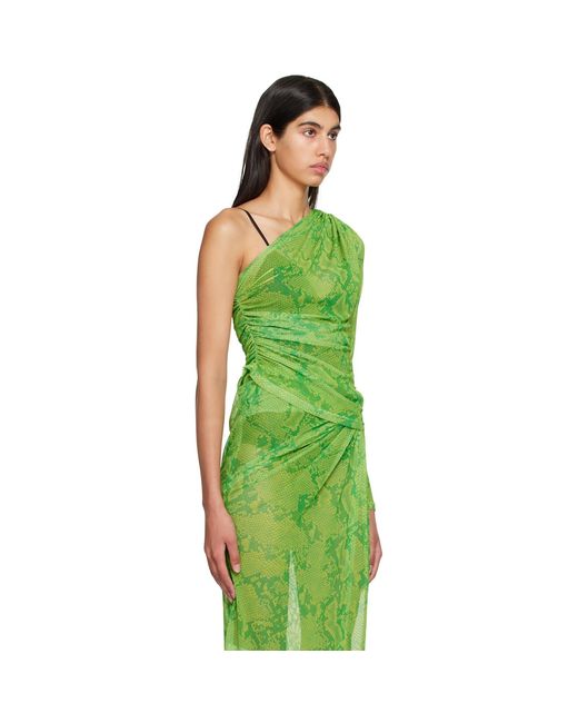 Atlein Green Printed T-shirt