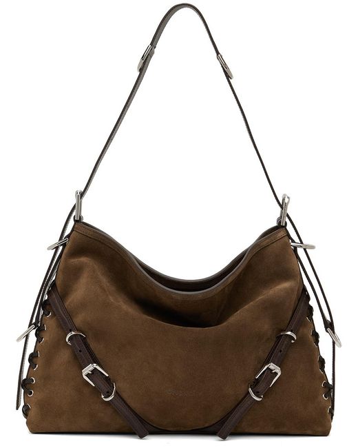 Givenchy Brown Medium Voyou Corset Bag