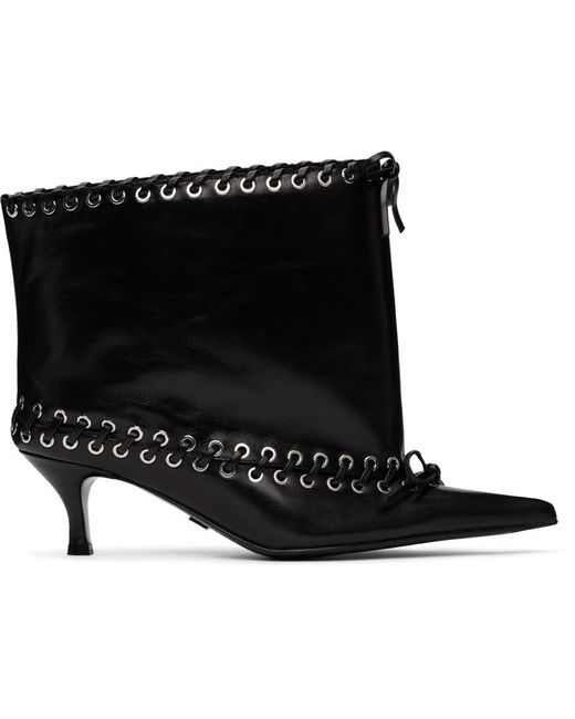 Bottes level noires all in en coloris Black
