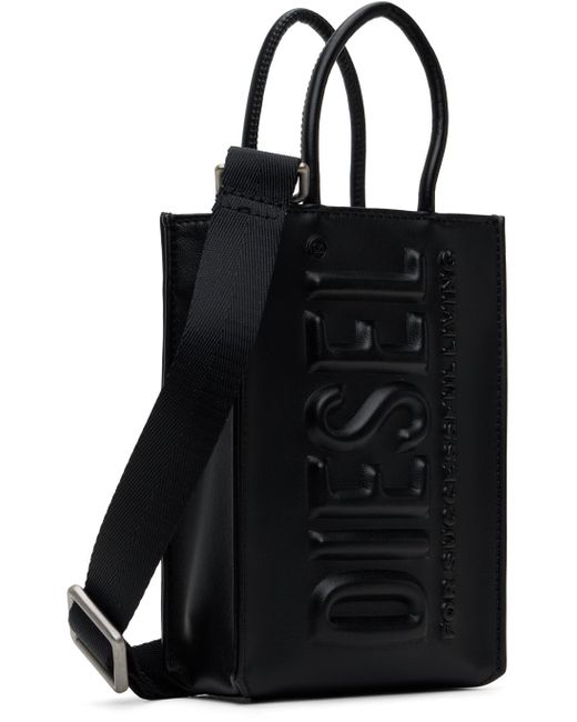 DIESEL Black Dsl 3d Faux-leather Shopper Bag