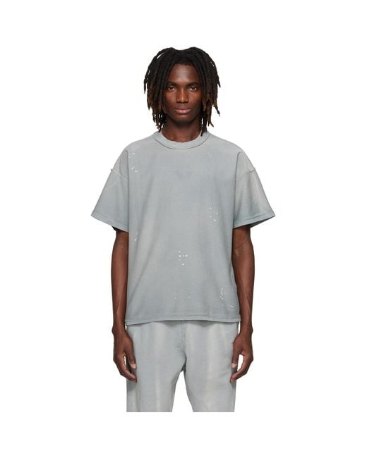 ALEXANDER DIGENOVA Black Inside-Out T-Shirt for men