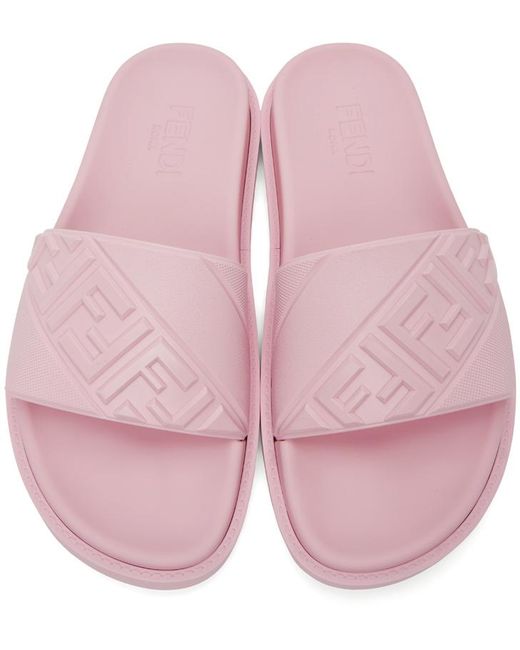 pink slides men