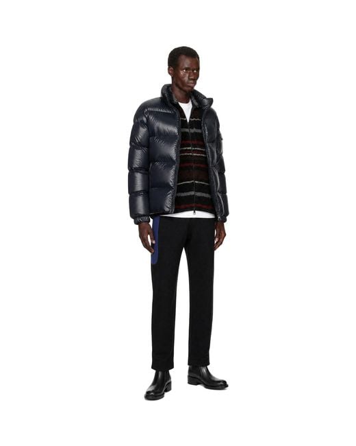Moncler Black Short Down Jacket for men