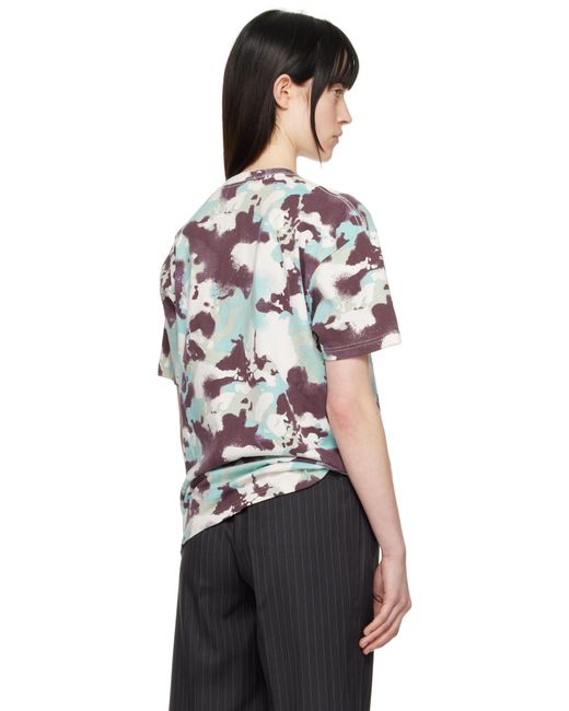 A Bathing Ape Black Map Camo Oversized T-Shirt