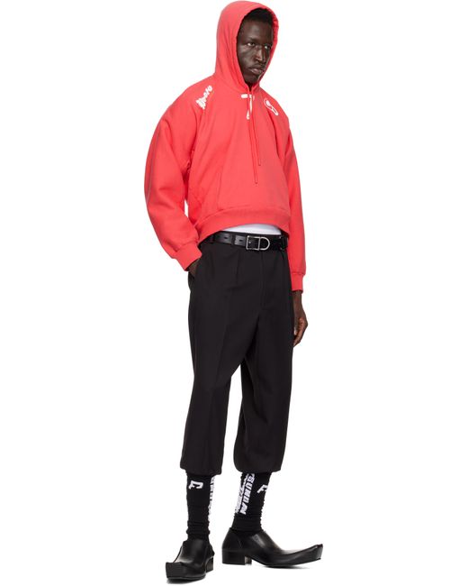 【関税込み】Prototypes レッド Moved Neck フーディ メンズ PROTOTYPES レッド Moved Neck フーディ レッド | Lyst