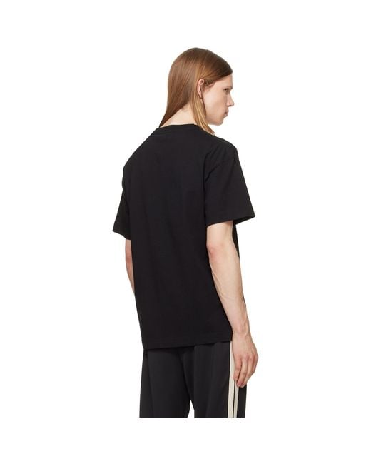 Palm Angels Black 'I Love Pa' T-Shirt for men