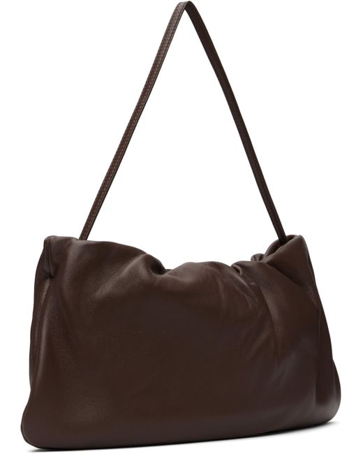 The Row Brown Xl Bourse Bag