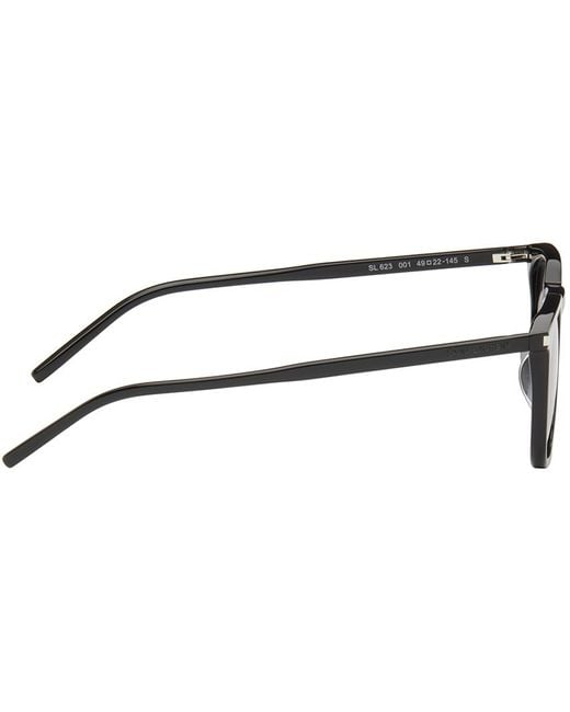 Saint Laurent Black Sl 623 Sunglasses for men
