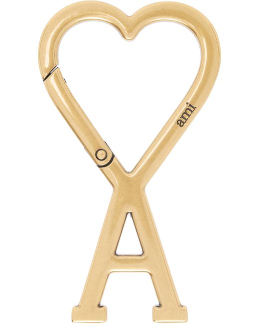 AMI ゴールド Ami De Coeur フック キーチェーン Metallic