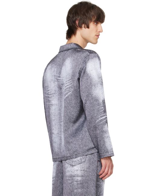 DIESEL Savage X Fenty Edition Stains And Trompe Sleep Pyjama Shirt for Men Lyst UK