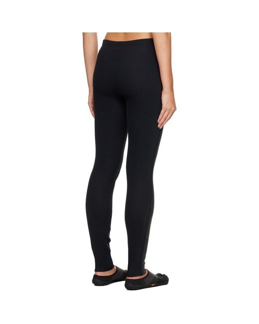Dion Lee Blue Haydenshapes By Ssense Exclusive Black & Gray leggings