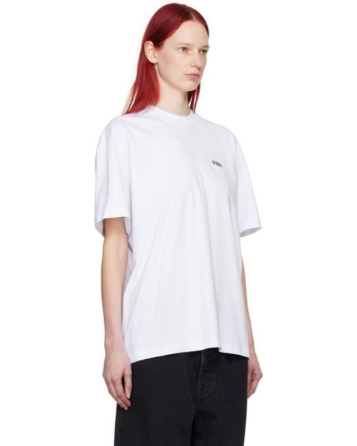 032c ホワイト Nothing New Tシャツ White