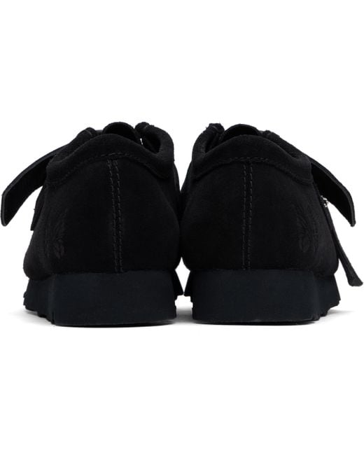 Needles Black Clarks Originals Edition Walla Strap Lo Loafers for men