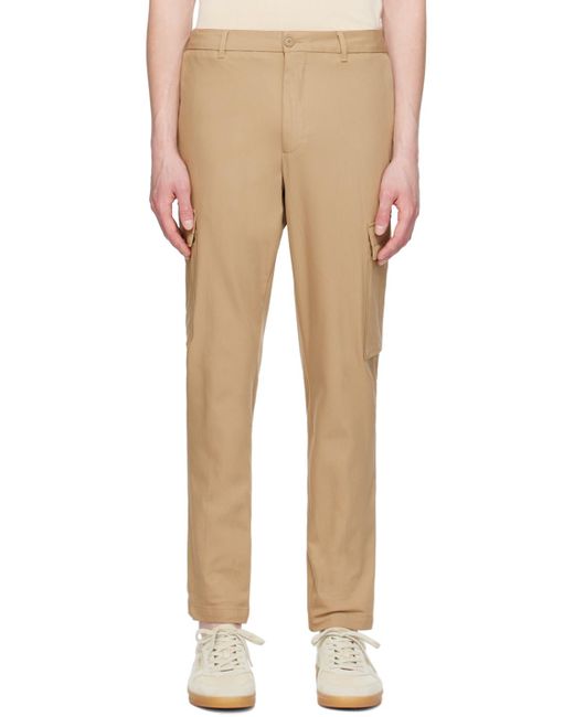 Boss Natural Patch Cargo Pants for men