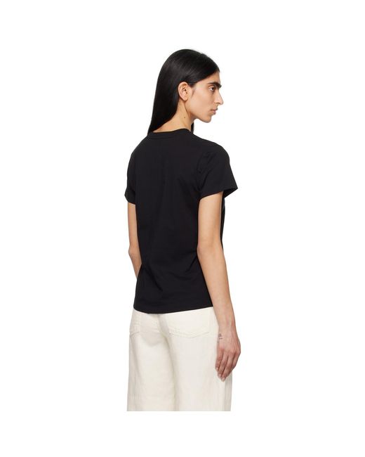 The Row Black Florie T-Shirt