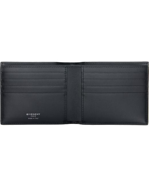 Givenchy Black Padded Billfold Wallet for men