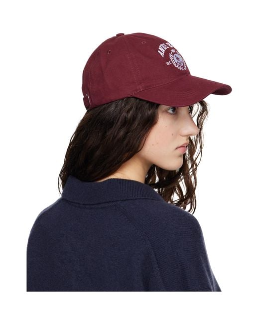 Anine Bing Blue Jeremy Collegiate Baseball Cap