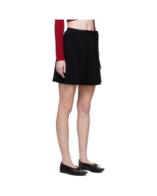 Live The Process Black Malia Miniskirt