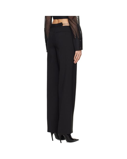 Dion Lee Black Chain Link Trousers