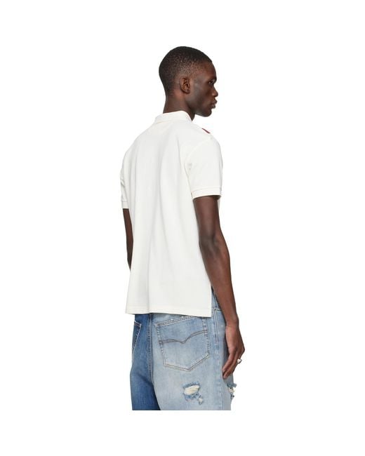 VAQUERA White Off- Polo for men
