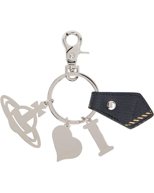 Porteclé 'I Love Orb' Noir Vivienne Westwood pour homme en coloris Red