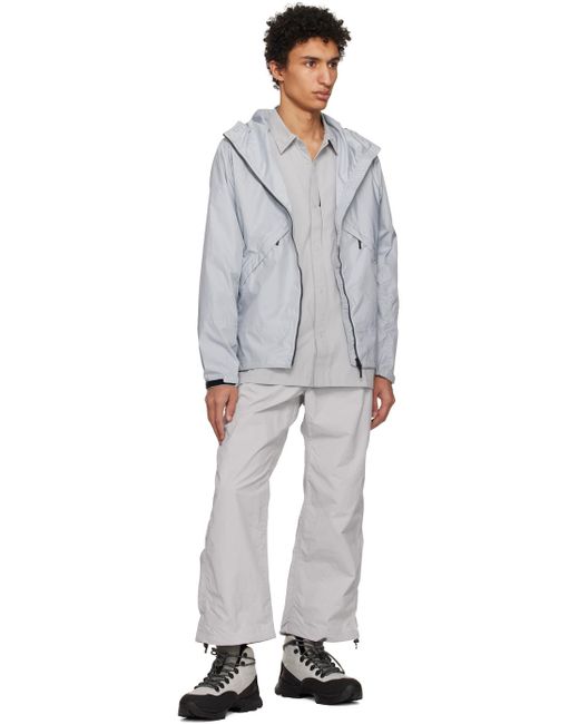 Win chemise de randonnée grise en tissu extensible quadridirectionnel Goldwin pour homme en coloris Gray