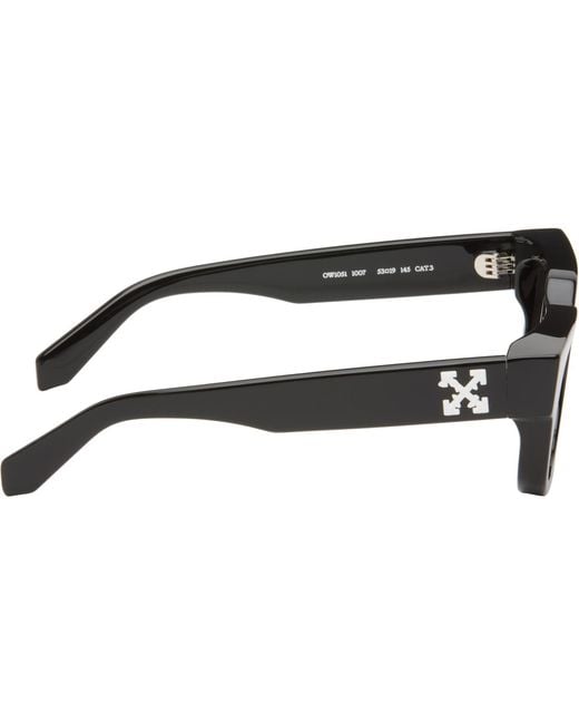 Off-White c/o Virgil Abloh Gray Rochester Sunglasses for men