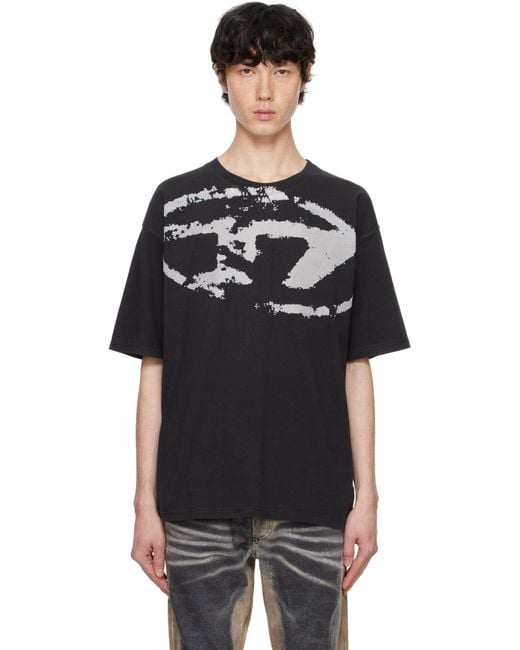 メンズ DIESEL ブラック T-Boxt-N14 Tシャツ Black