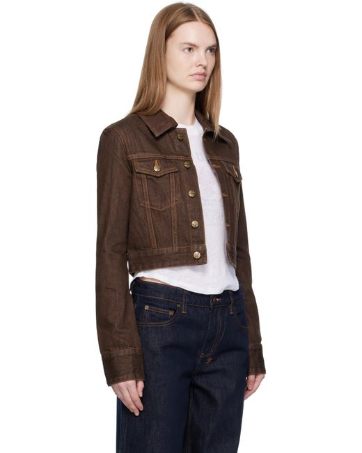 Ksubi Black Slim Denim Trucker Jacket