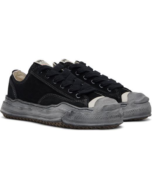 メンズ Maison Mihara Yasuhiro ブラック Hank Og Sole スエード ローカットスニーカー Black