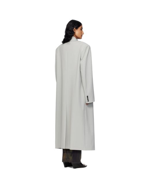 Jean Paul Gaultier Black Double Layer Body Detail Coat