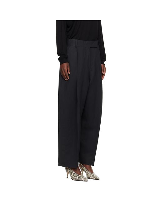 Studio Nicholson Black Nasser Trousers
