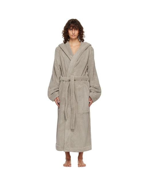 Rick Owens Multicolor Off- Temple Pentagram Bathrobe