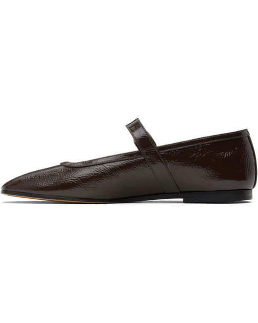 Le Monde Beryl Ballet Mary Jane Ballerina Flats in Black | Lyst