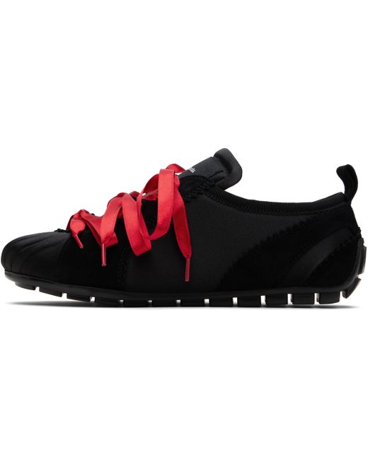 Simone Rocha Black Ballerina Grip Sneakers