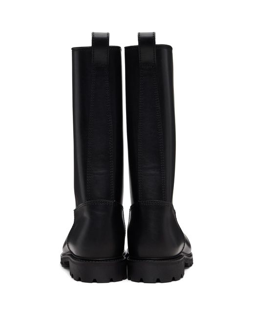 Rier Black Ludwig Reiter Edition Tractor Boots for men