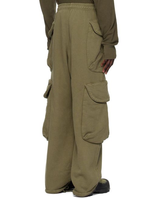 Entire studios Green Heavy Gocar Cargo Pants for men