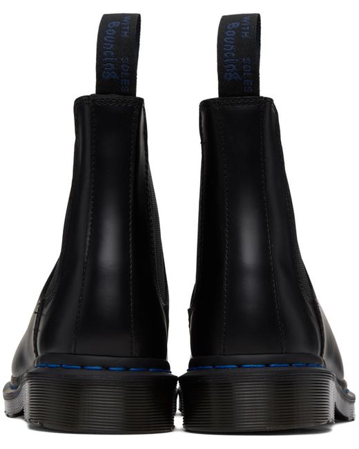 Nanamica Black Dr. Martens Edition Graeme Chelsea Boots for men
