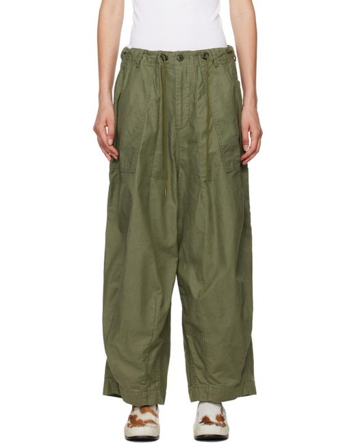 Needles Green Khaki H.D. Trousers