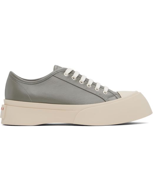 Marni Black Nappa Leather Pablo Sneakers for men