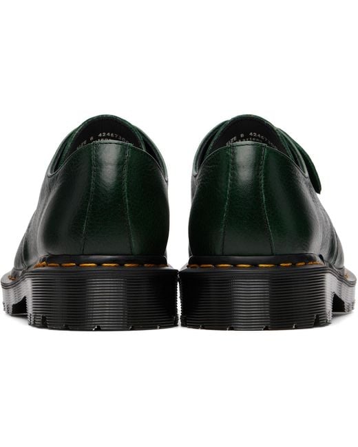 Dr. Martens Black 1461 'made In England' Buckingham Leather Derbys for men