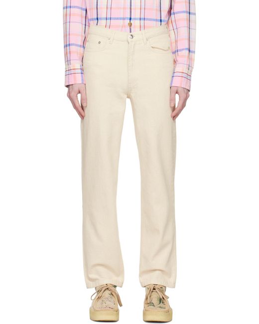 A.P.C. Natural . Off-white Martin Jeans for men