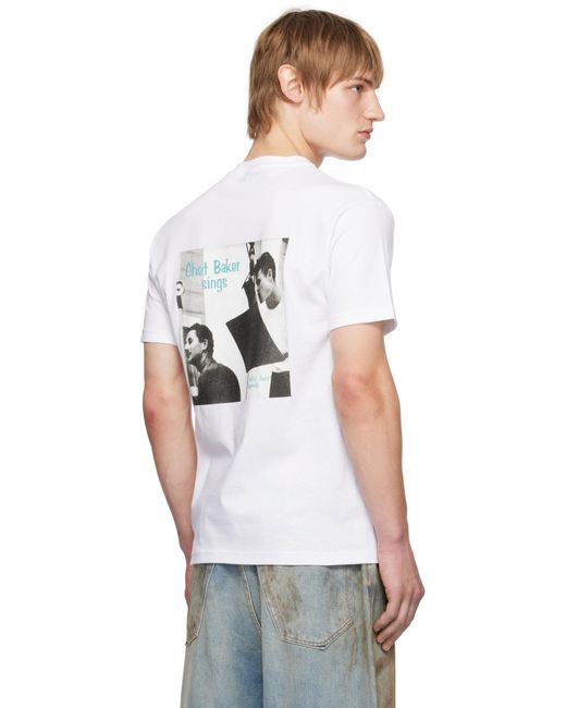 WACKO MARIA ワコマリア＊ホワイト Chet Baker Tシャツ WACKO MARIA (ワコマリア) CHET BAKER T-SHIRT Tシャツ | kaddish