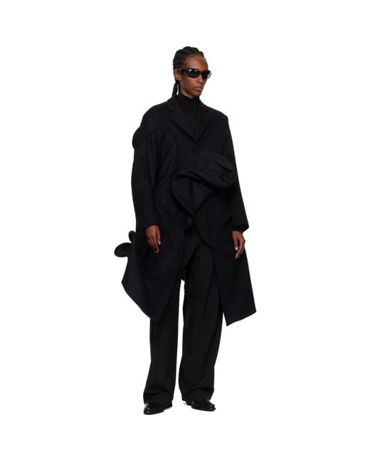 Junya Watanabe Black Structured Coat