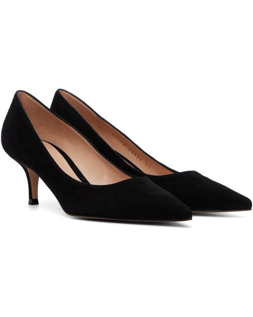 Gianvito Rossi Black Gianvito 55 Heels
