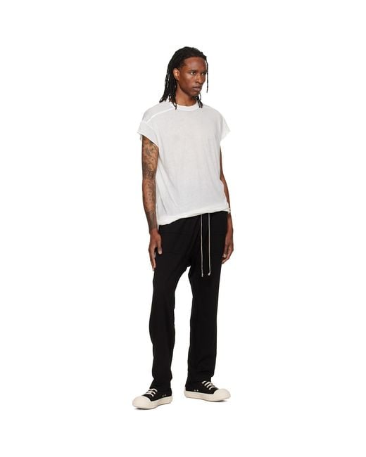 Rick Owens Black Tower Low Sneaks Sneakers for men