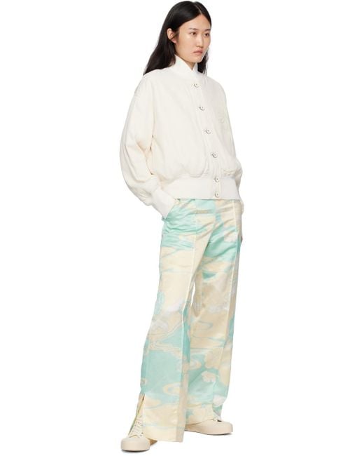 Jil Sander Black Off-white High-top Sneakers