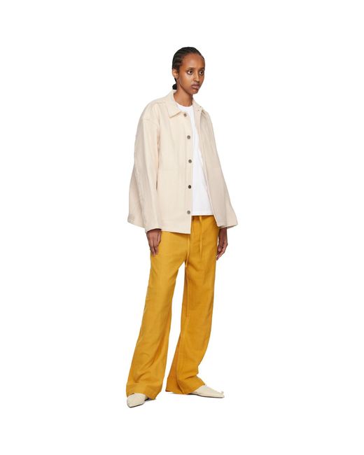 AIREI White Off- Raw Edge Jacket