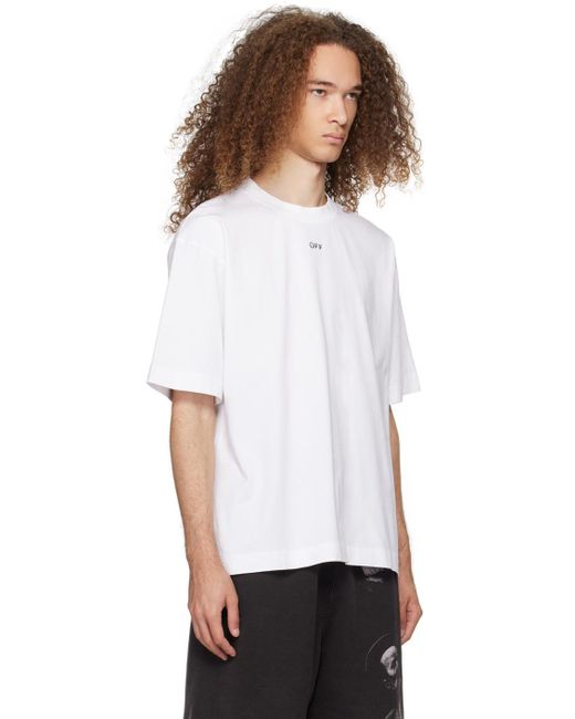 Off-White c/o Virgil Abloh White Stamp Skate T-shirt for men