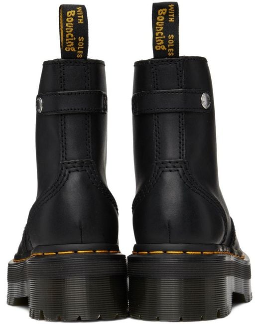 Dr. Martens Jetta Boots in Black | Lyst